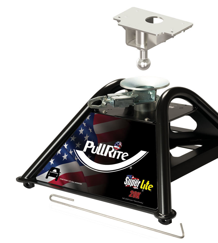 PullRite #2400 SuperLite with king pin adapter and handle