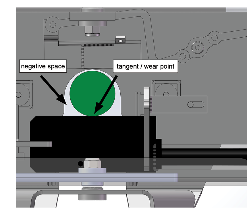 Standard slide-bar hitch jaw