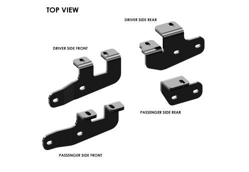 #2240 ISR Series 24K HD Custom Mounting Kit
