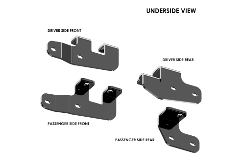 #2240 ISR Series 24K HD Custom Mounting Kit